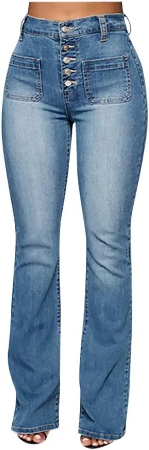 Jeans Women Lace Poket Waisted Pants Trousers Up Women’s Casual Women's Jeans Jeans for Women Jeans Women Junior
