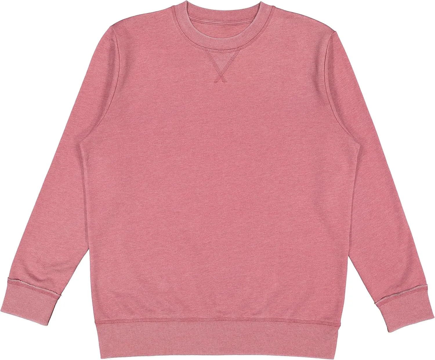 LAT Adult Vintage Wash Sweatshirt | Lightweight Fleece Crewneck