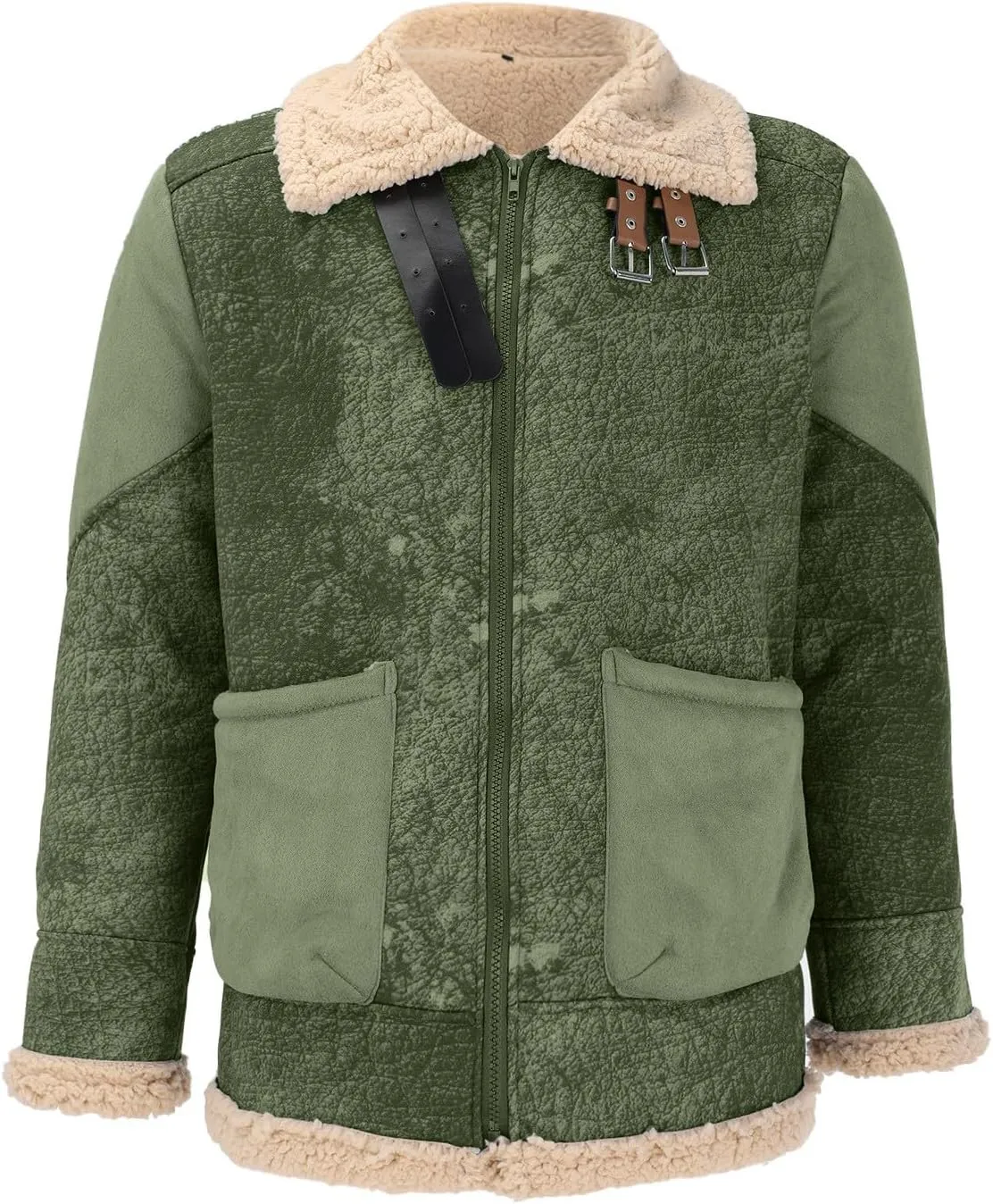 Mens 2023 Jackets Thickened Jackets Casual Stylish Outwear Zip Pockets Warm Coats Thickened Warmth Jackets