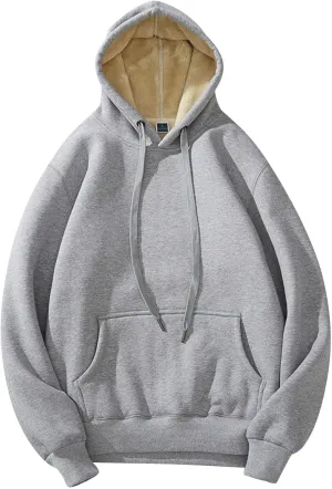 Men's Sweatshirts Hoodies Men‘S Zipper Pullover Long Sleeve Hooded Sweatshirt Tops Blouse Black Hoodie, M-4XL