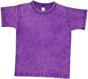 Monag Toddler Short Sleeve Vintage Wash T-Shirts, Kids Vintage wash tees