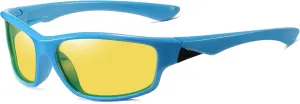 New TR Sunglassess with UV400 SProtection Mirror Lens, Sports Sunglasses Men Outdoor Cycling Car Fishing Glasses