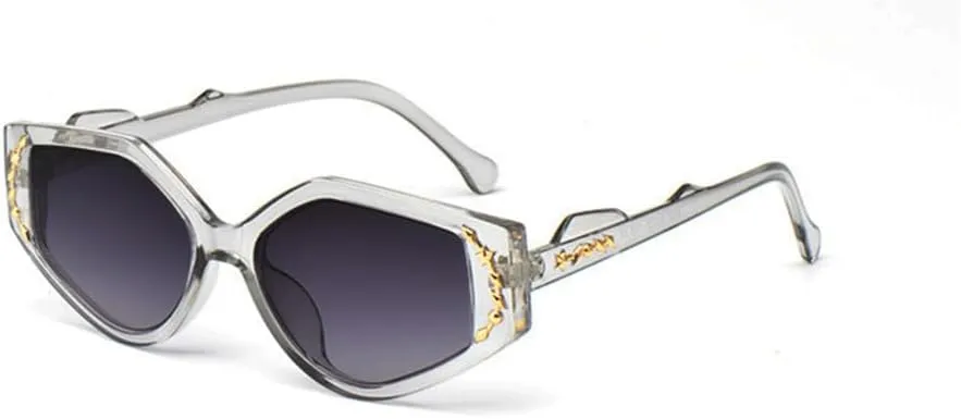 Oval Sunglasses Women Cat Eye Sun Glasses Vintage Eyewear Men Uv400 Retro Travel Outdoor Shades