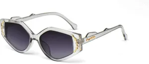 Oval Sunglasses Women Cat Eye Sun Glasses Vintage Eyewear Men Uv400 Retro Travel Outdoor Shades