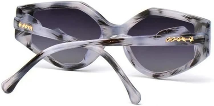 Oval Sunglasses Women Cat Eye Sun Glasses Vintage Eyewear Men Uv400 Retro Travel Outdoor Shades