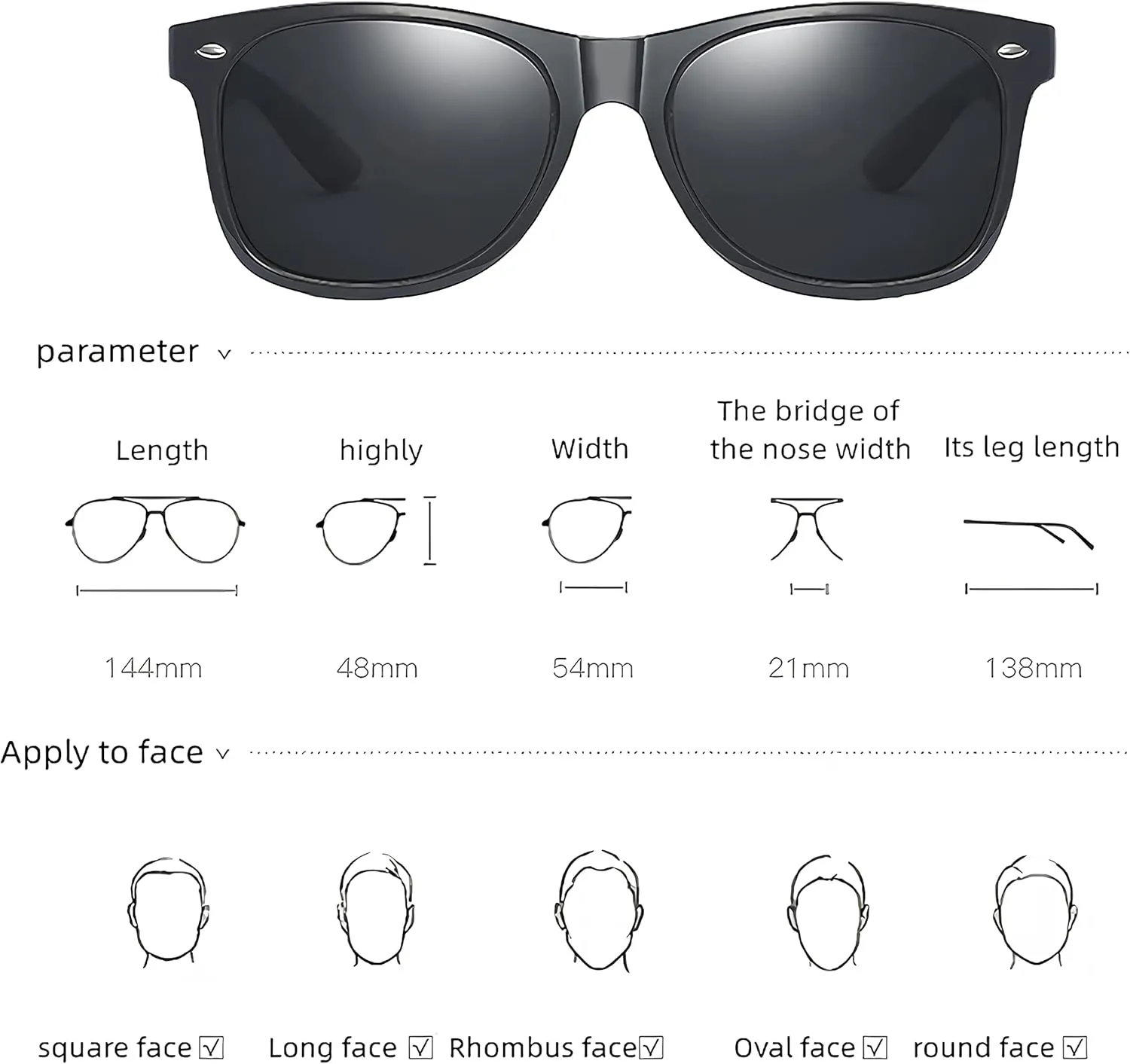 Polarized Sunglasses for Men and Womens UV400 Protection Sports Driving Fishing Glasses 3pack