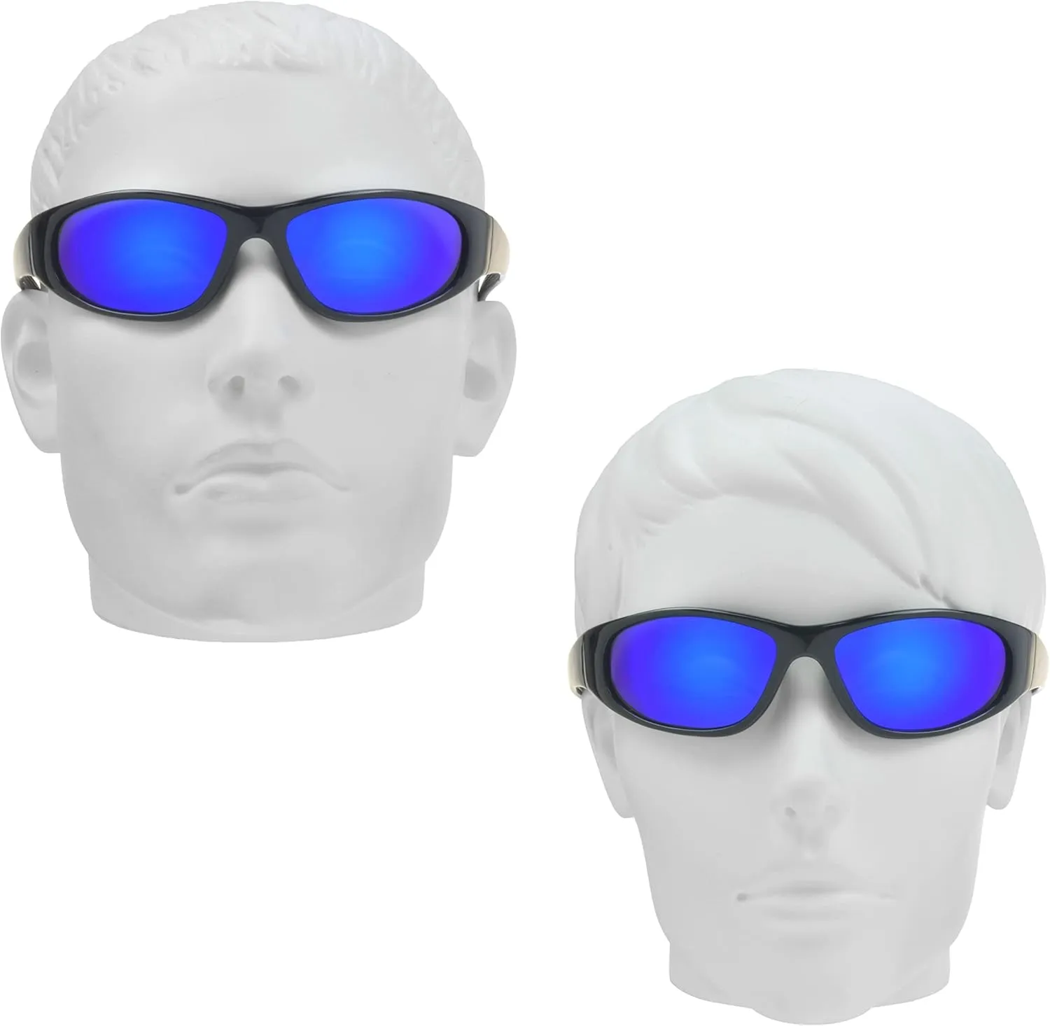 proSPORT Polarized Sunglass Mirror Men Women Anti-Glare Blue Orange Green Red Mirrored