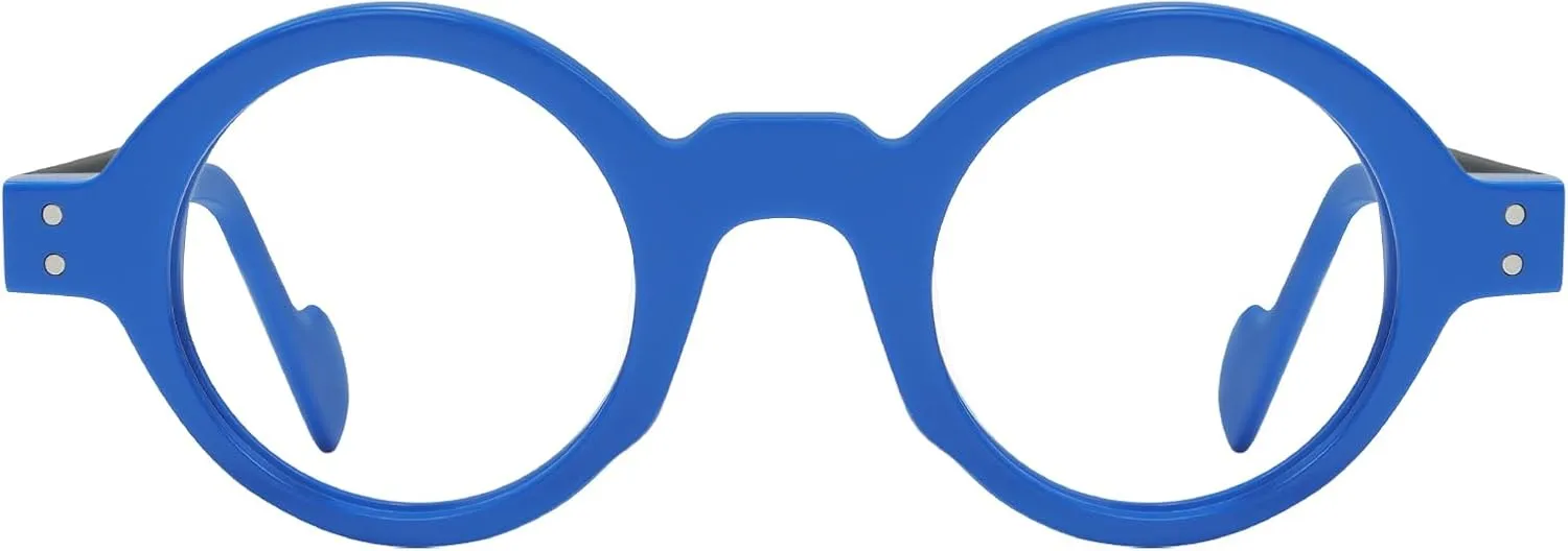 Reading Glasses for Women Men - Round Blue Light Blocking Reading Glasses for Women Anti UV Readers for Women Computer