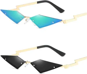 Retro Cat Eye Sunglasses for Women,Stylish Eye Protection with Vintage Mirror Lens