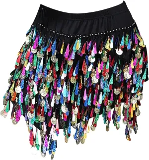 Sequin Skirts for Women Midi Length Women Club Skirt Skirt Skirt Sparkle Split Hem Night Out Party Maxi Sequined