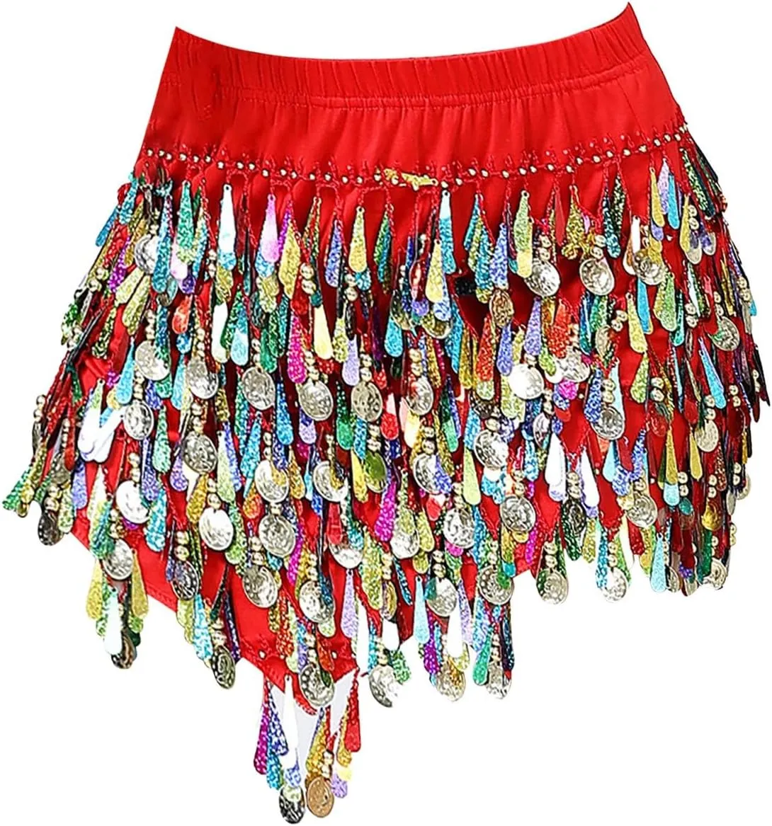 Sequin Skirts for Women Midi Length Women Club Skirt Skirt Skirt Sparkle Split Hem Night Out Party Maxi Sequined