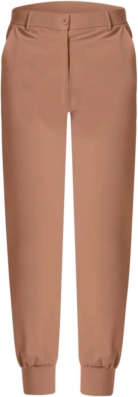 Slim Fit Dress Pants for Men Lightweight Slim Fit Ultra 4-Ways Stretch Sweatpants with Pockets for Dress Work Casual