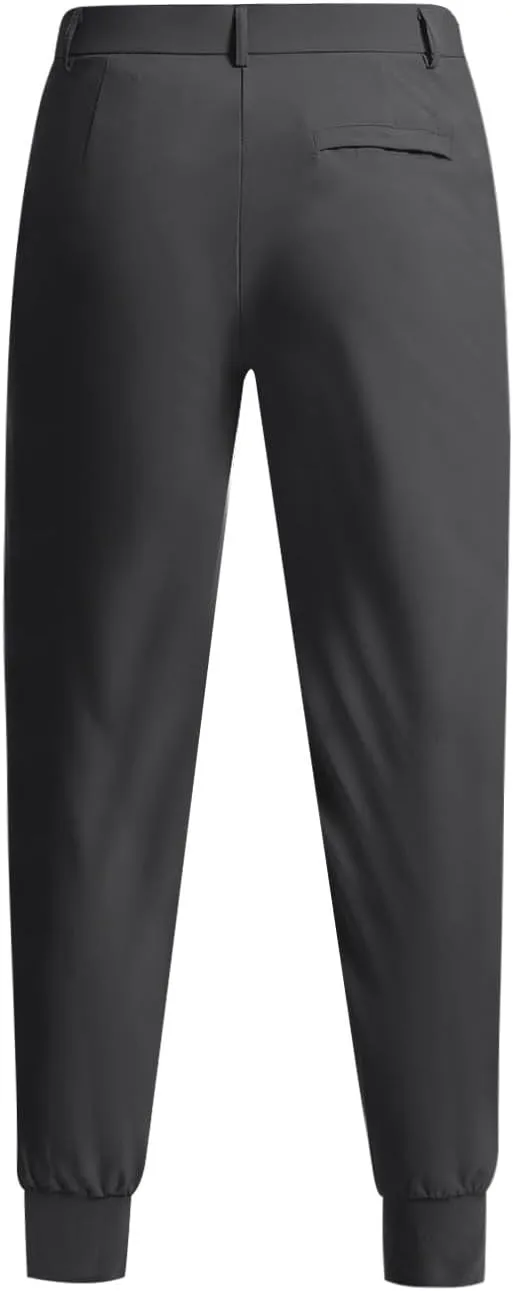 Slim Fit Dress Pants for Men Lightweight Slim Fit Ultra 4-Ways Stretch Sweatpants with Pockets for Dress Work Casual