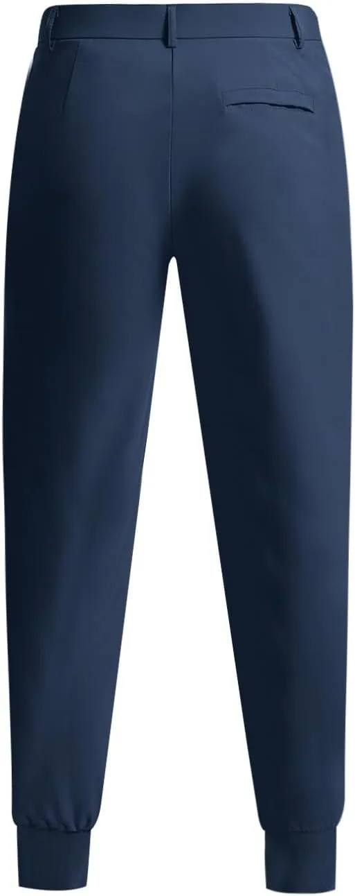 Slim Fit Dress Pants for Men Lightweight Slim Fit Ultra 4-Ways Stretch Sweatpants with Pockets for Dress Work Casual