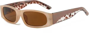 Small Rectangle Sunglasses Men Women Sun Glasses Luxury Travel Shades Vintage Uv400