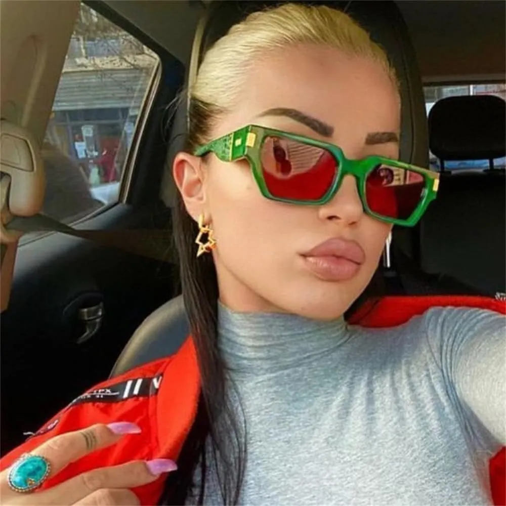 Small Sunglasses Men Women Sun Glasses Cat Eye Travel Shades Vintage Retro UV400