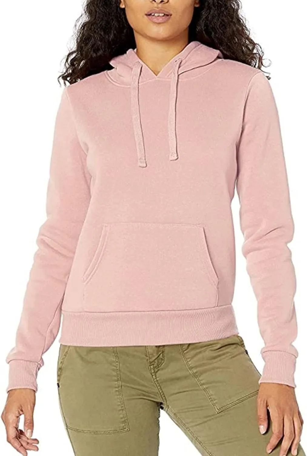 Southpole Women’s Casual Fleece Pullover Hooded Sweatshirts, Jounior Hoodie with Kangaroo Pocket