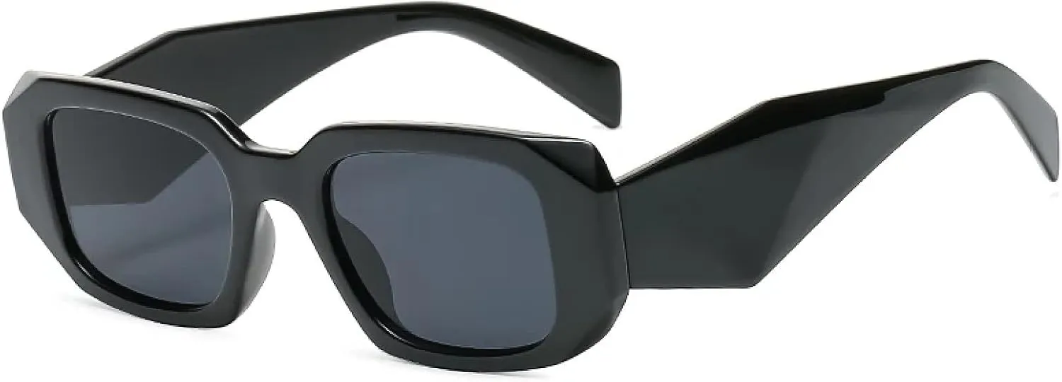 Sunglasses Women Vintage Travel Small Rectangle Sun Glasses Female Fashion Retro