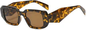 Sunglasses Women Vintage Travel Small Rectangle Sun Glasses Female Fashion Retro