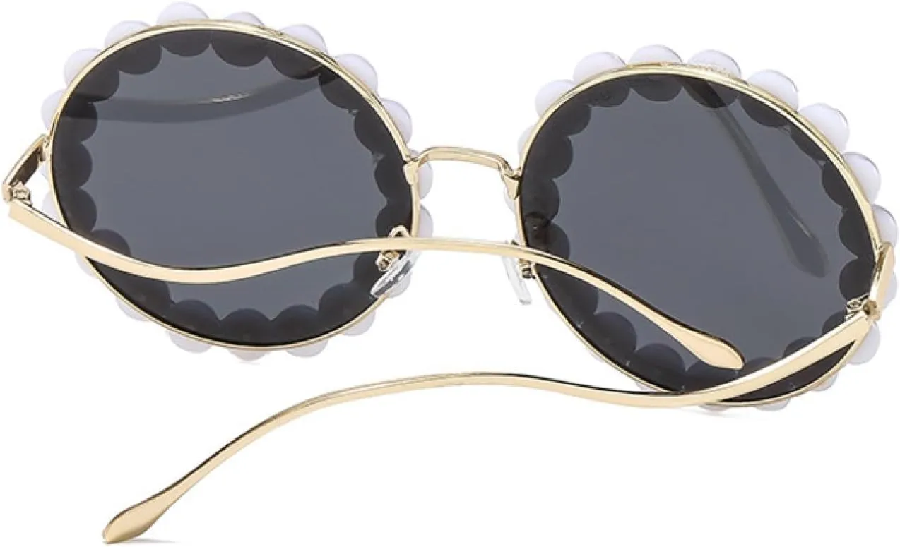 Trend Luxury Sunglasses Men Women Fashion Metal Frame Round Outdoors Travel Sun Glasses Uv400