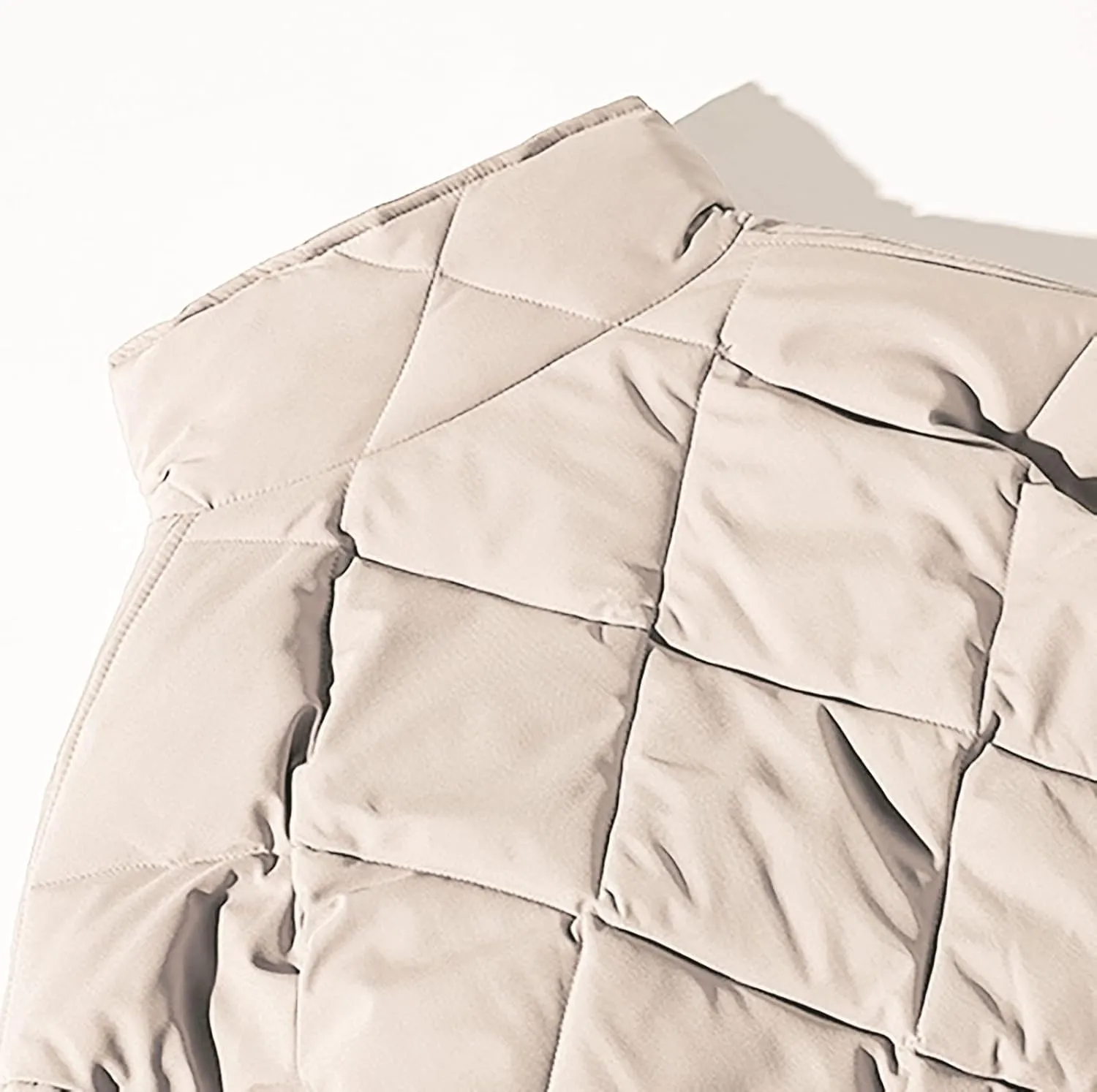 tuduoms Men's Winter Oversize Puffer Jacket Warm Parka Thicken Padded Bubble Coat Down Bomber Jacket Snow Ski Outwear