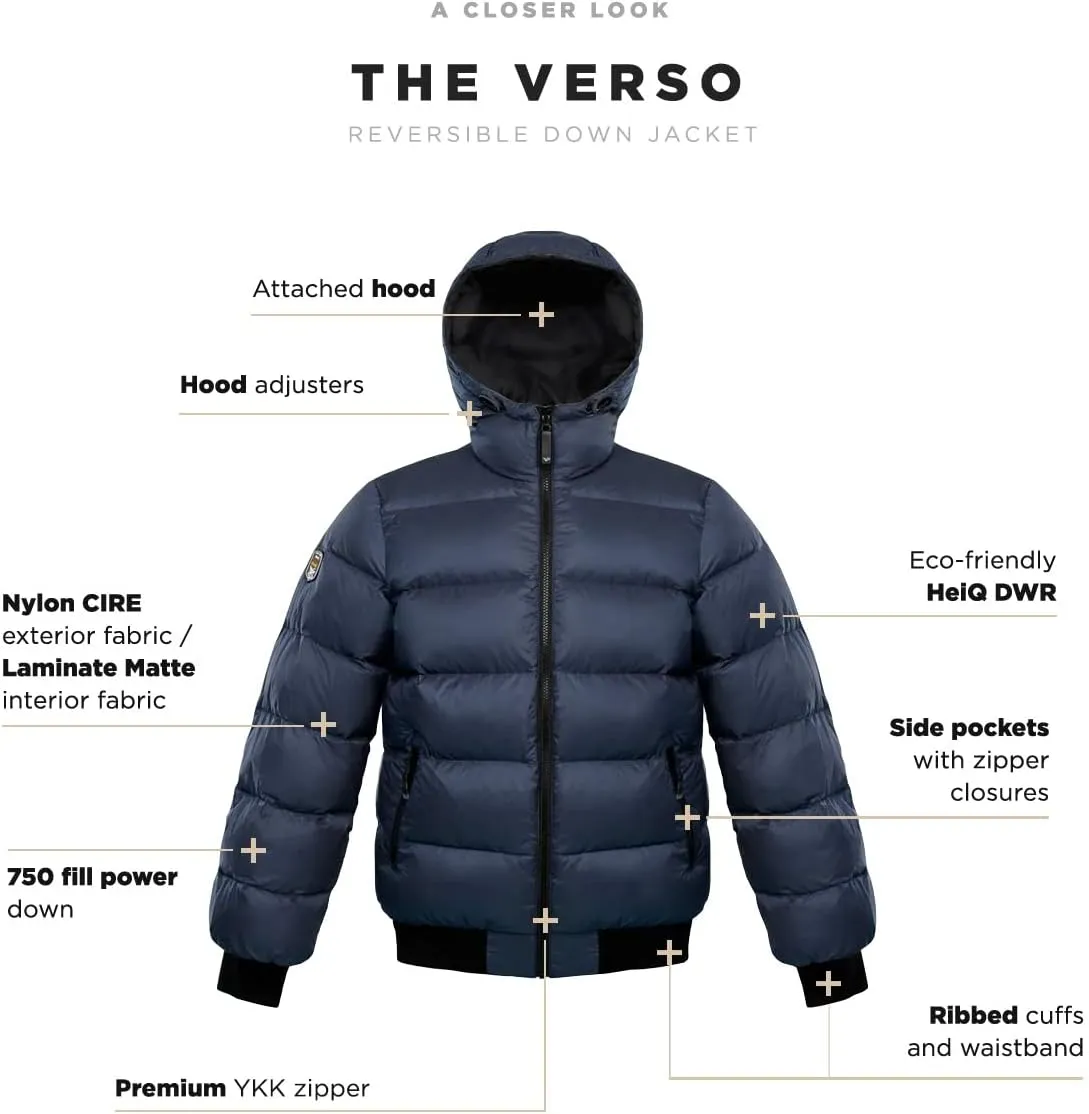 Verso Men's Reversible Down Jacket