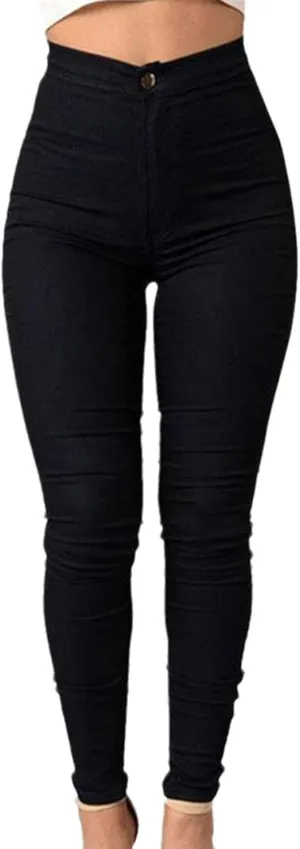 Vintage Ladies Jeans Mom High Waist Jeans Casual Pencil Pants Street Jeans