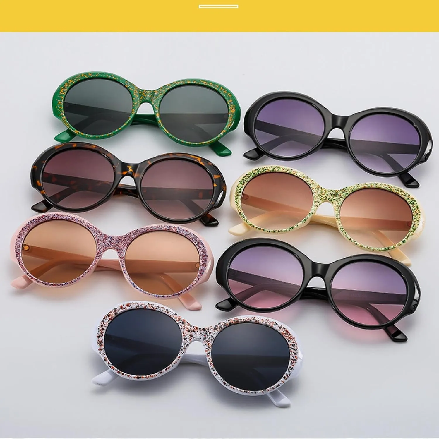 Vintage Large Frame Circular Punk Sunglasses Women Trendy Fashion Luxury Outdoors Travel Driving Sunglasses Uv400