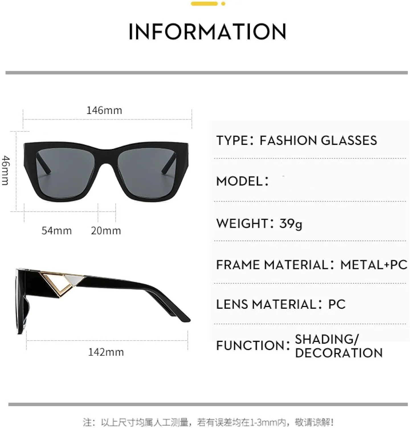 Vintage Luxury Sunglasses Women Fashion Trendy Travel Outdoors Street Snap Sunglasses Uv400