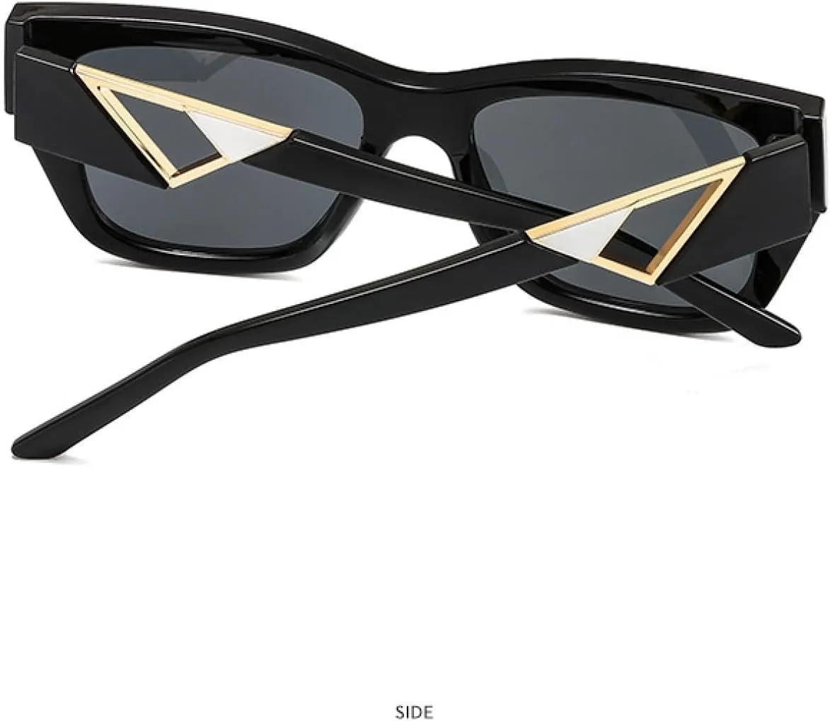 Vintage Luxury Sunglasses Women Fashion Trendy Travel Outdoors Street Snap Sunglasses Uv400