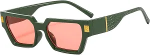 Vintage Rivets Sunglasses Women Men Fashion Luxury Travel Driving Sun Glasses Uv400