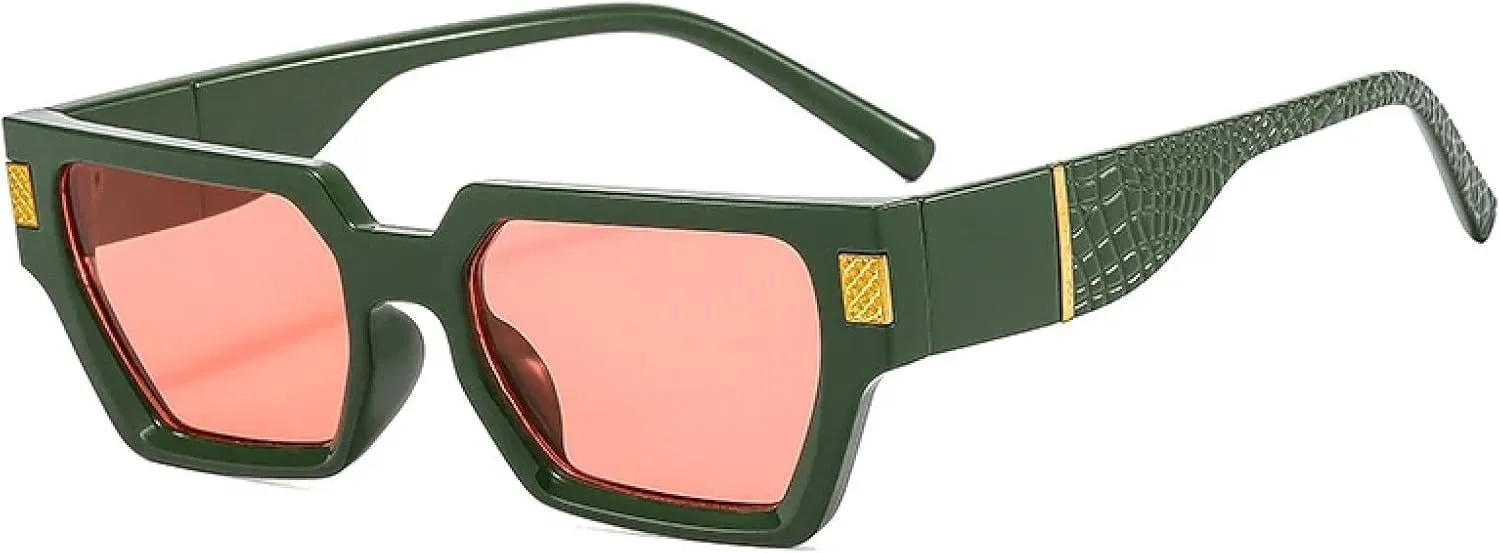 Vintage Rivets Sunglasses Women Men Fashion Luxury Travel Driving Sun Glasses Uv400