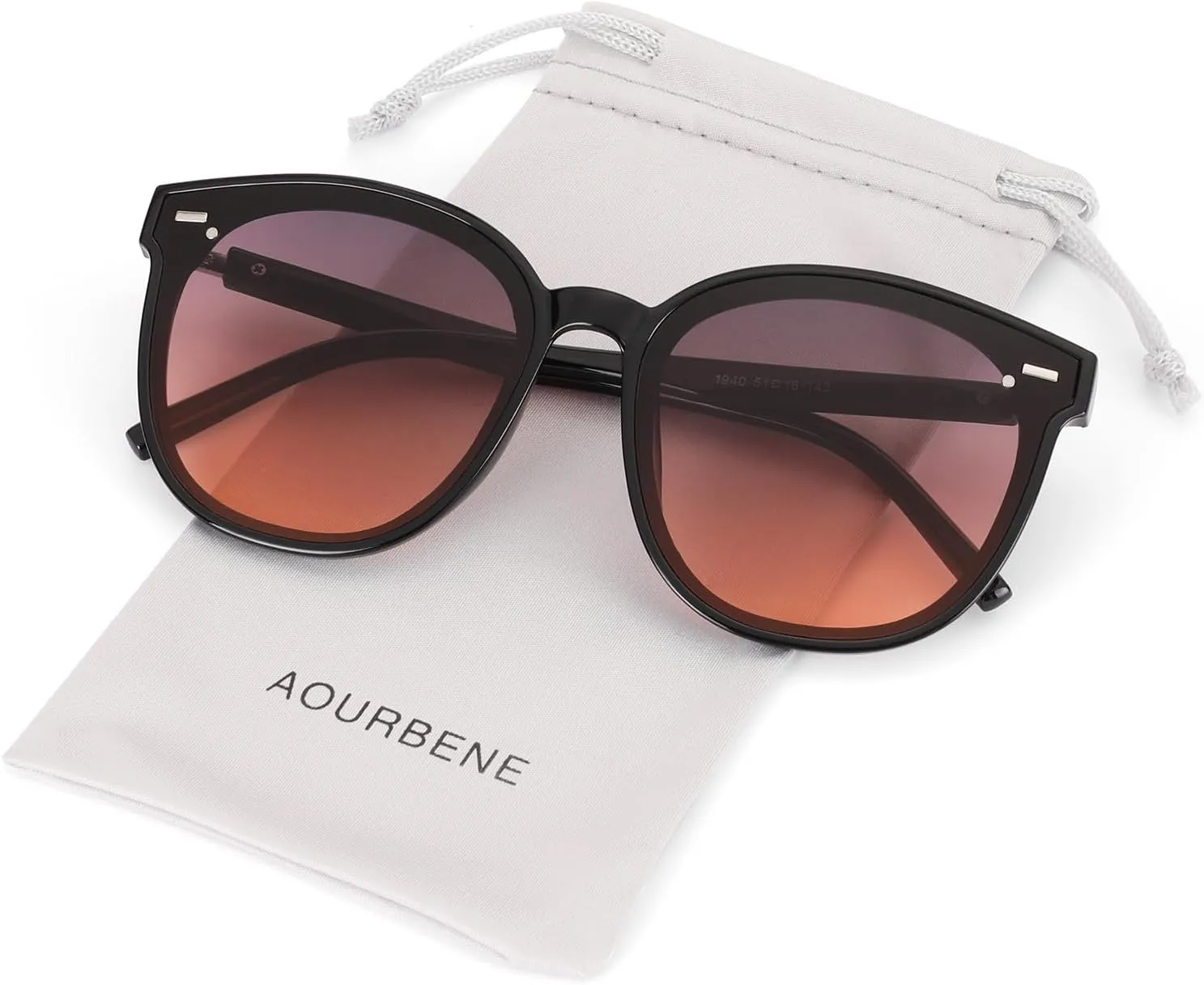 Vintage Square Cat Eye Sunglasses for Women Trendy Driving Sun Glasses Ladies UV Protective Sunnies Shades