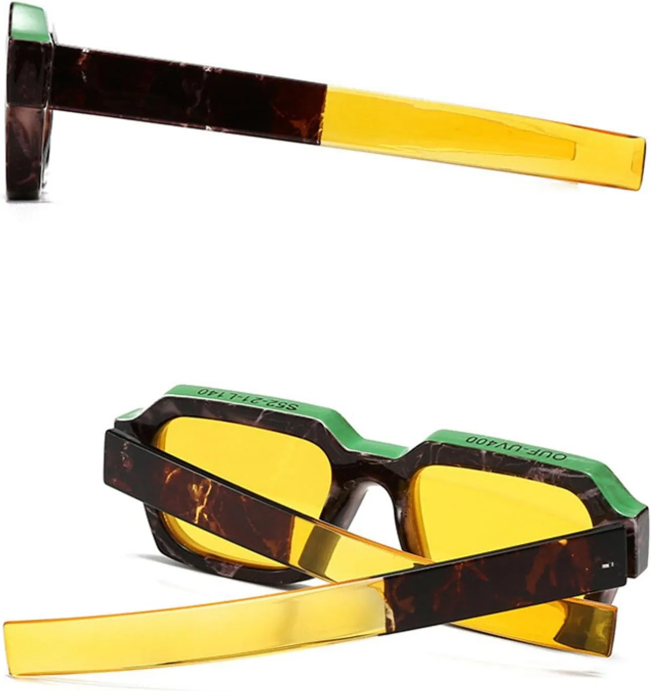 Vintage Sunglasses for Women Men Outdoors Casual Sand Travel Sunscreen Uv400
