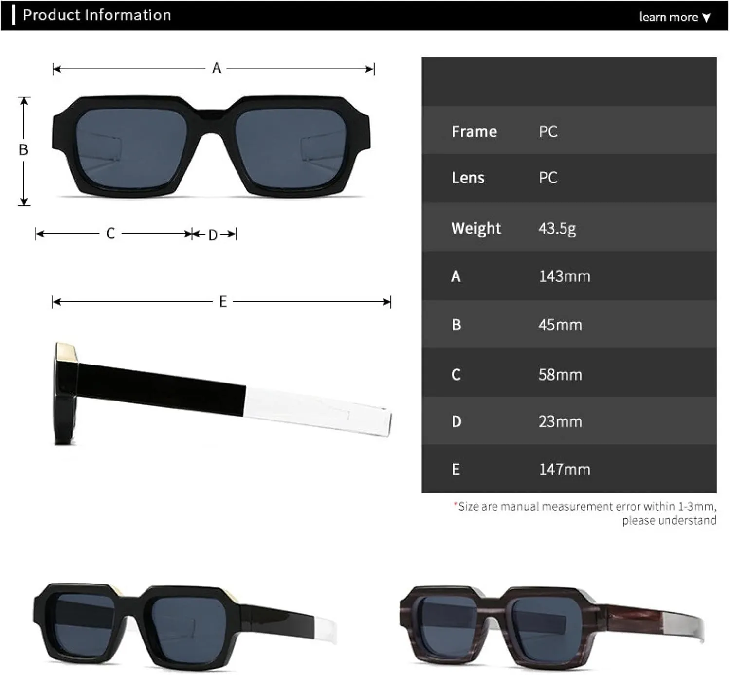 Vintage Sunglasses for Women Men Outdoors Casual Sand Travel Sunscreen Uv400