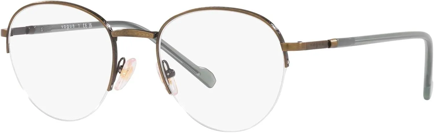 Vogue Eyewear Men's Vo4263 Round Prescription Eyewear Frames