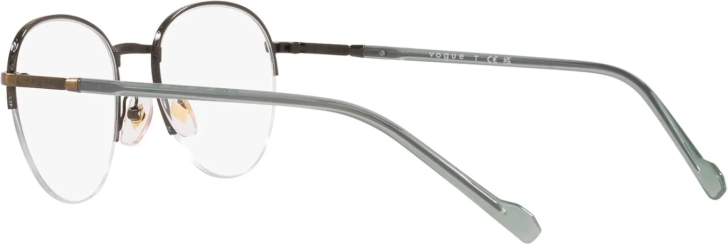 Vogue Eyewear Men's Vo4263 Round Prescription Eyewear Frames