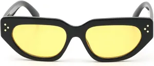 willochra Retro Cat Eye Sunglasses For Women 90s Trendy Shades Small Gradient Sun Glasses UV400 Vintage Female Travel Eyewear