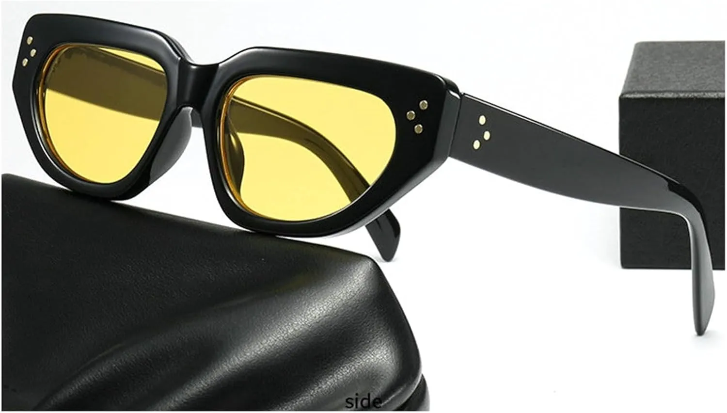 willochra Retro Cat Eye Sunglasses For Women 90s Trendy Shades Small Gradient Sun Glasses UV400 Vintage Female Travel Eyewear