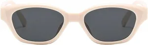 willochra Retro Cat Eye Sunglasses For Women 90s Trendy Shades Small Oval Gradient Sun Glasses UV400 Vintage Travel Eyewear