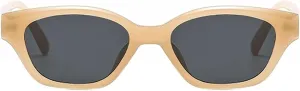 willochra Retro Cat Eye Sunglasses For Women 90s Trendy Shades Small Oval Gradient Sun Glasses UV400 Vintage Travel Eyewear