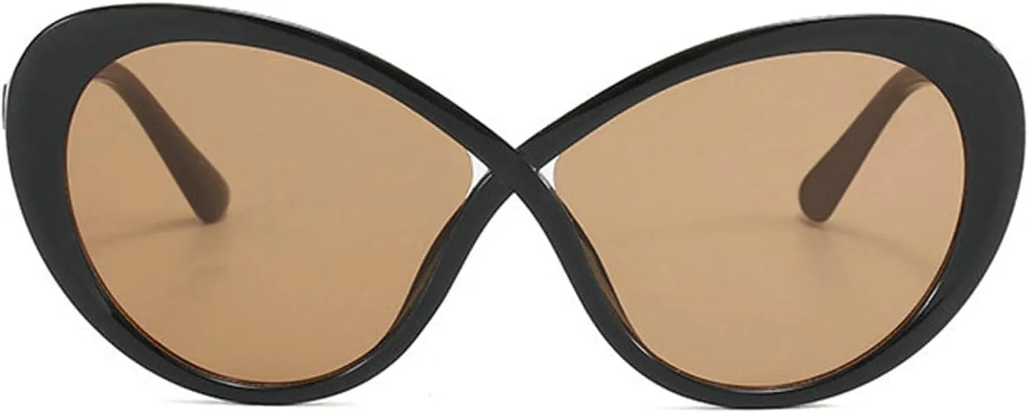 willochra Sexy Y2k Cat Eye Sunglasses Women Luxury Vintage Sun Glasses For Ladies Retro Travel round Eyewear Shades UV400