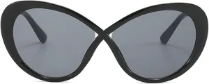 willochra Sexy Y2k Cat Eye Sunglasses Women Luxury Vintage Sun Glasses For Ladies Retro Travel round Eyewear Shades UV400