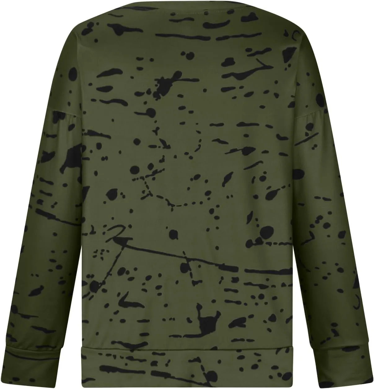 Women's Casual Long Sleeve Sweatshirt Crewneck Casual Loose Fit Graphic Printed Vintage Pullover Tops Fashion Fall 2024