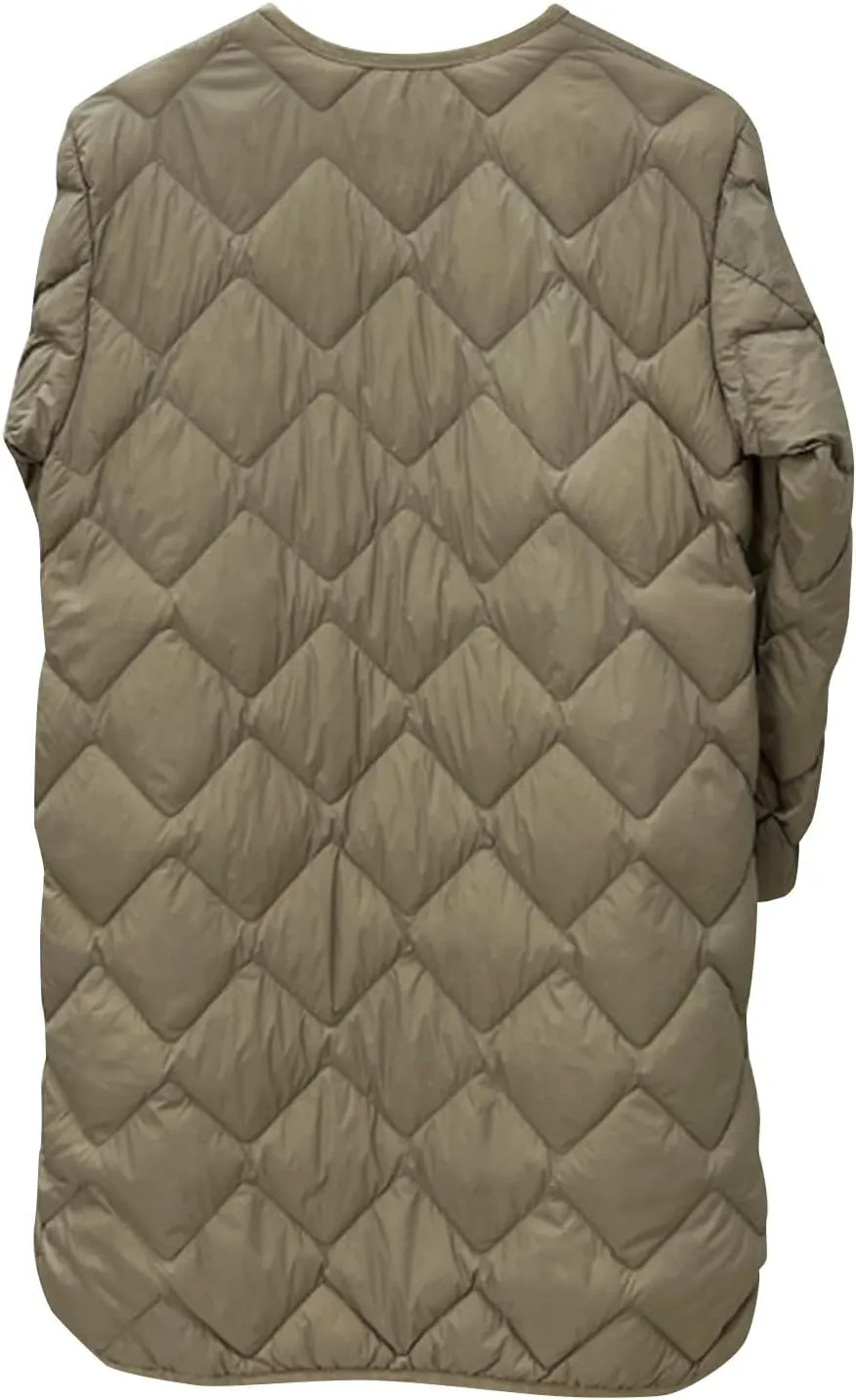 Women's Winter Coats Lightweight Quilted Jackets Casual Button Down Thicken Warm Puffer Jackets Long Down Coats Outwear
